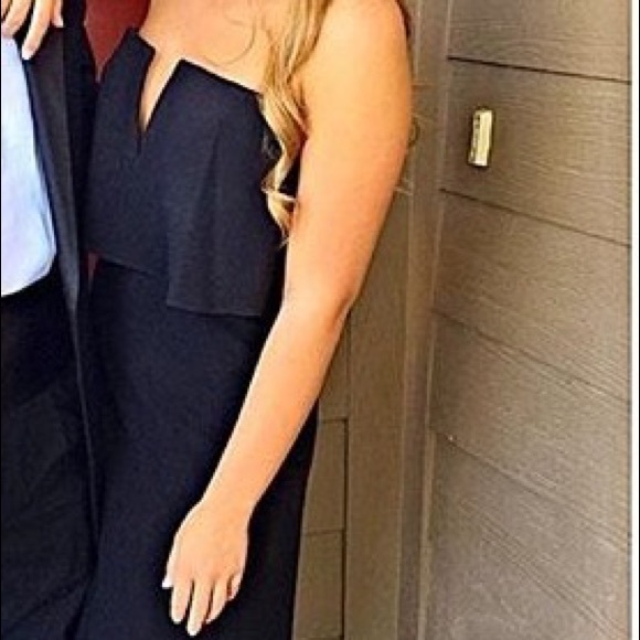 BCBG Alyse black strapless dress - Picture 3 of 3